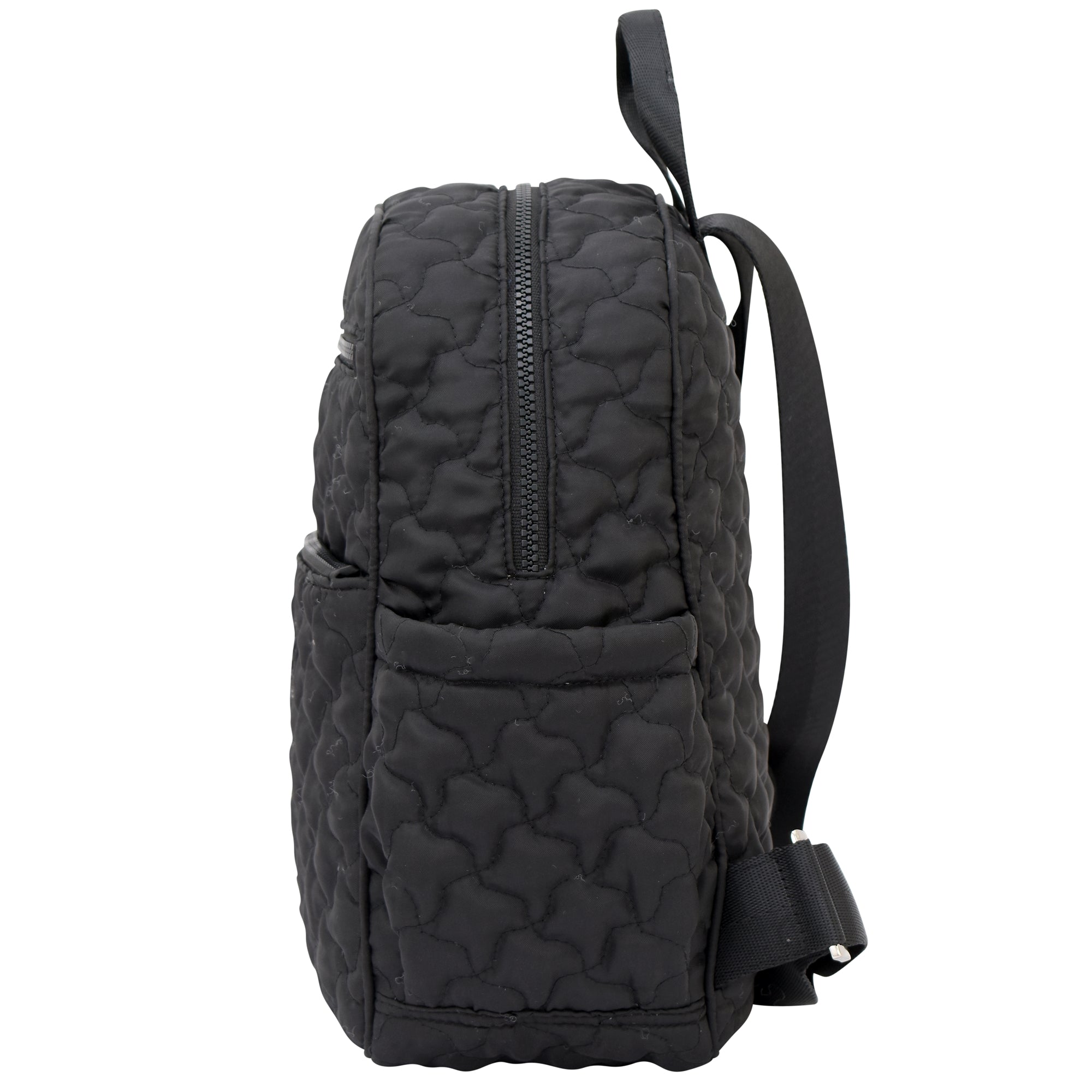 Wanderlust Quilted Fabric Backpack-16015