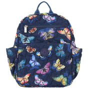 Wanderlust Quilted Fabric Backpack-16015