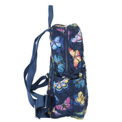 Wanderlust Quilted Fabric Backpack-16015