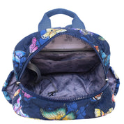 Wanderlust Quilted Fabric Backpack-16015