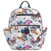 Wanderlust Quilted Fabric Backpack-16015