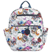 Wanderlust Quilted Fabric Backpack-16015