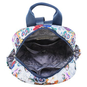 Wanderlust Quilted Fabric Backpack-16015