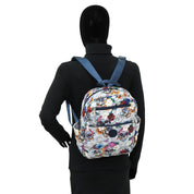 Wanderlust Quilted Fabric Backpack-16015