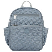 Wanderlust Quilted Fabric Backpack-16015