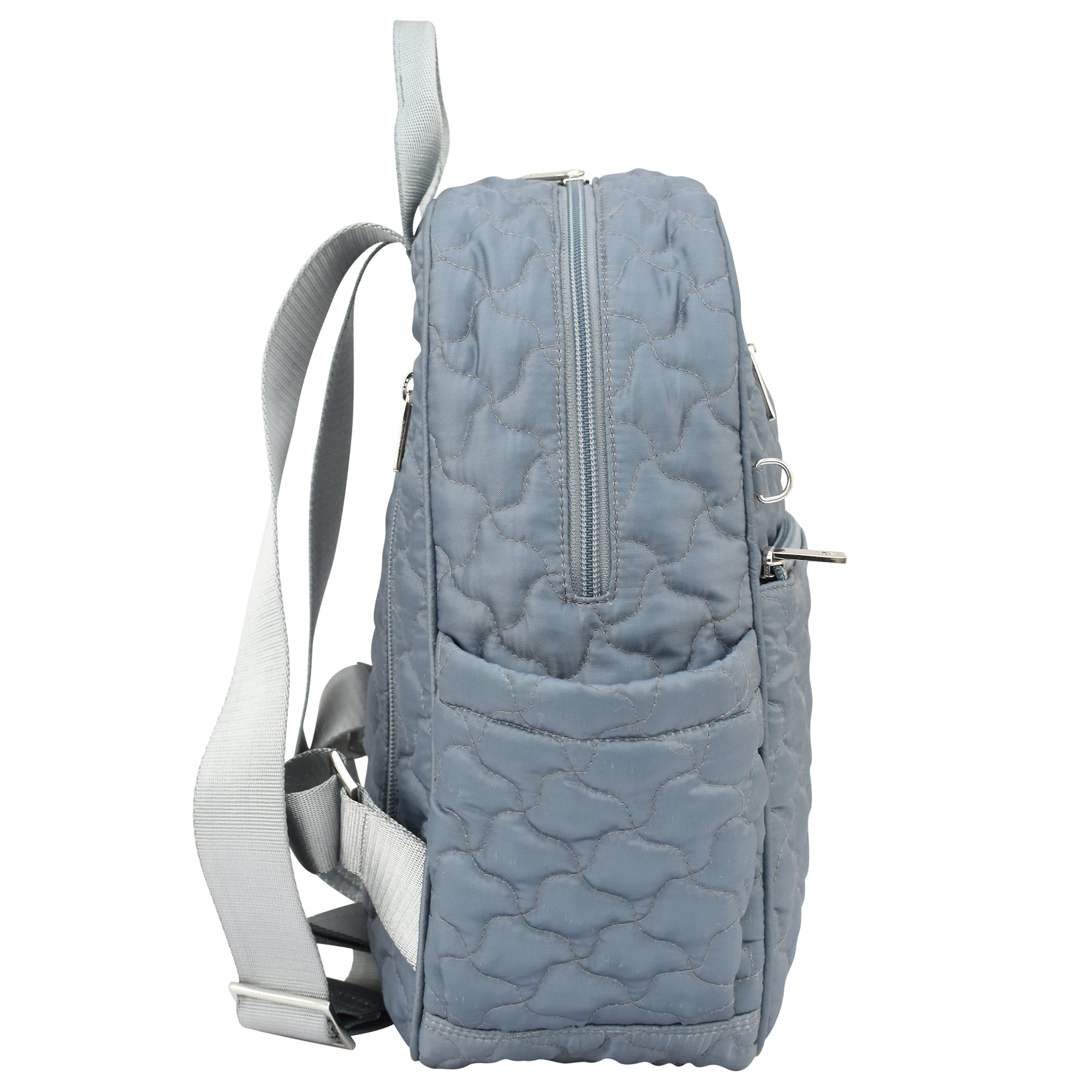 Wanderlust Quilted Fabric Backpack-16015