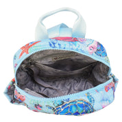 Wanderlust Quilted Fabric Backpack-16015