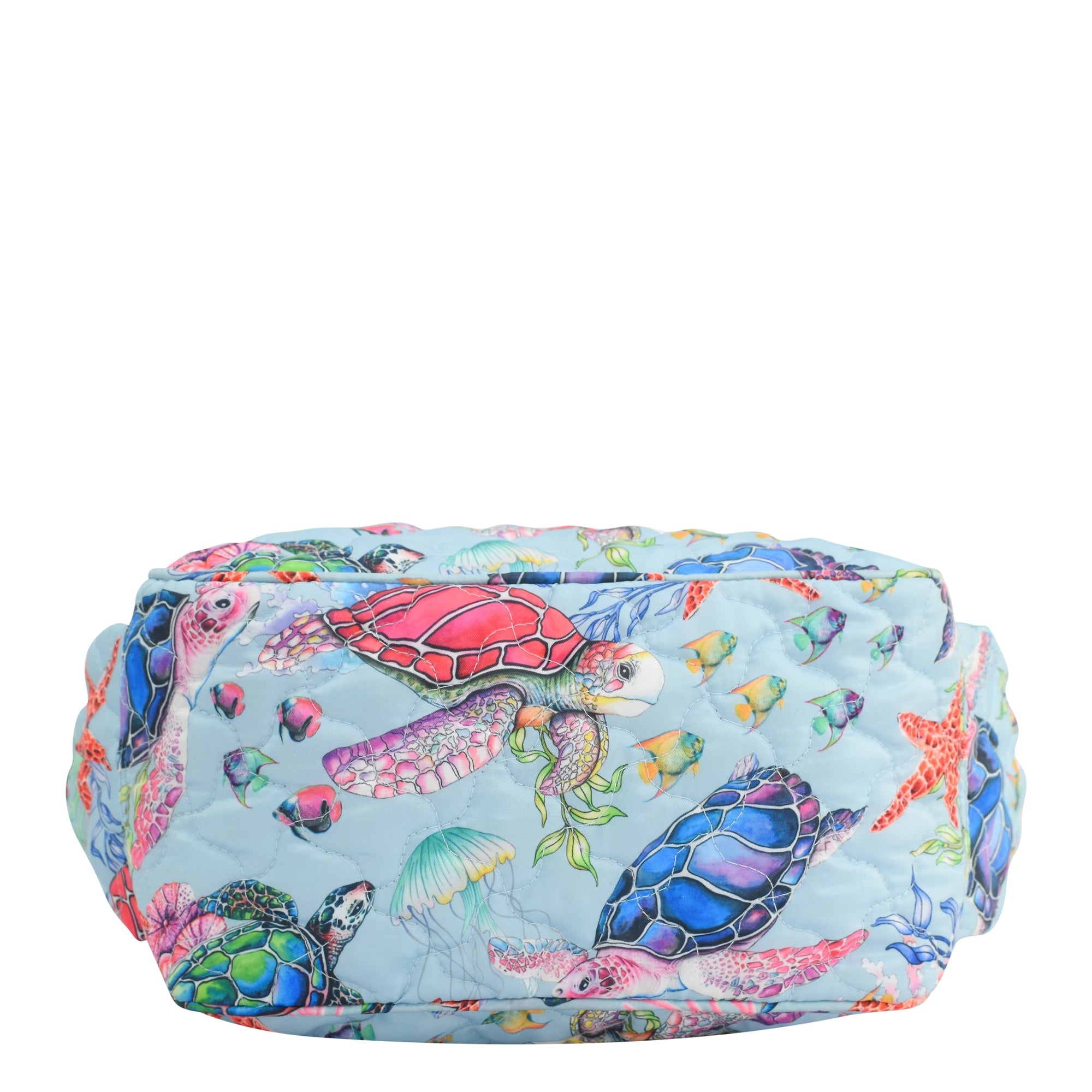 Wanderlust Quilted Fabric Backpack-16015