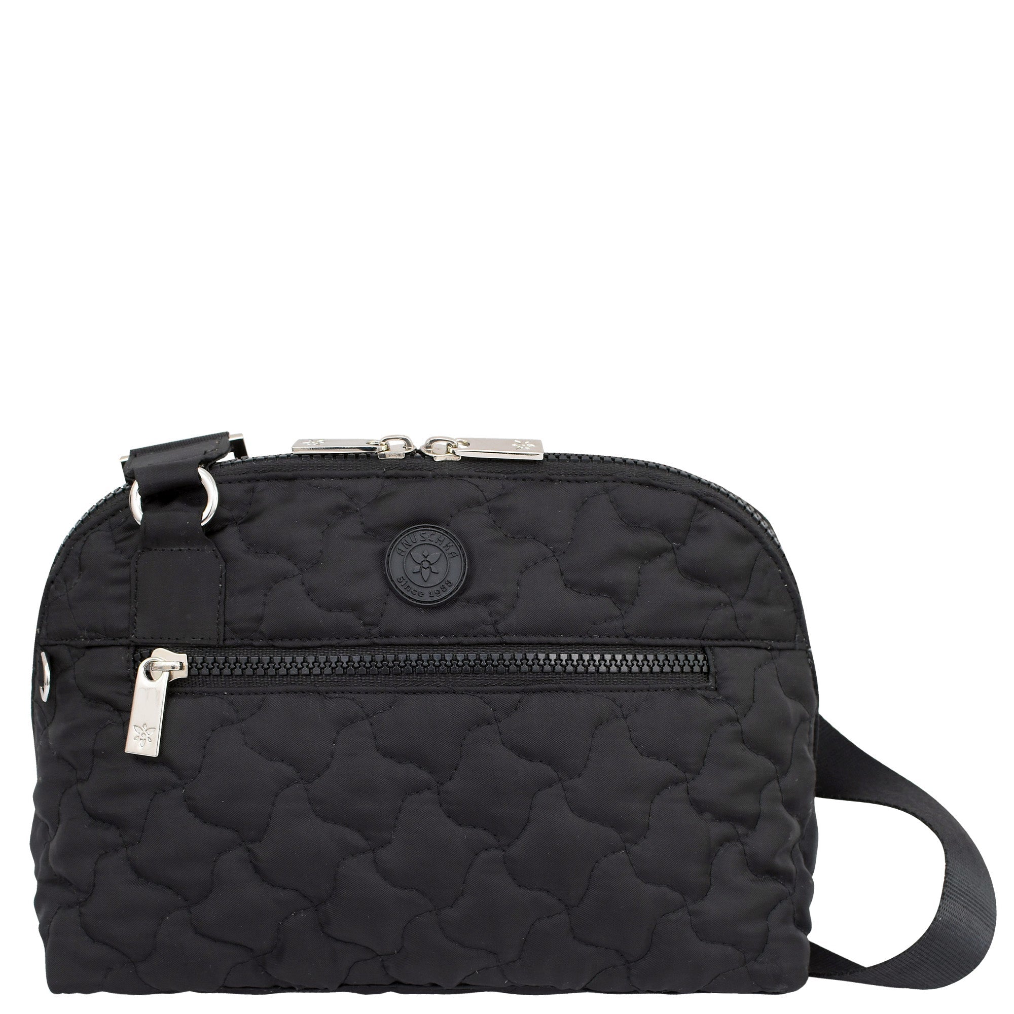 Wanderlust Quilted Fabric Dome Crossbody-16017