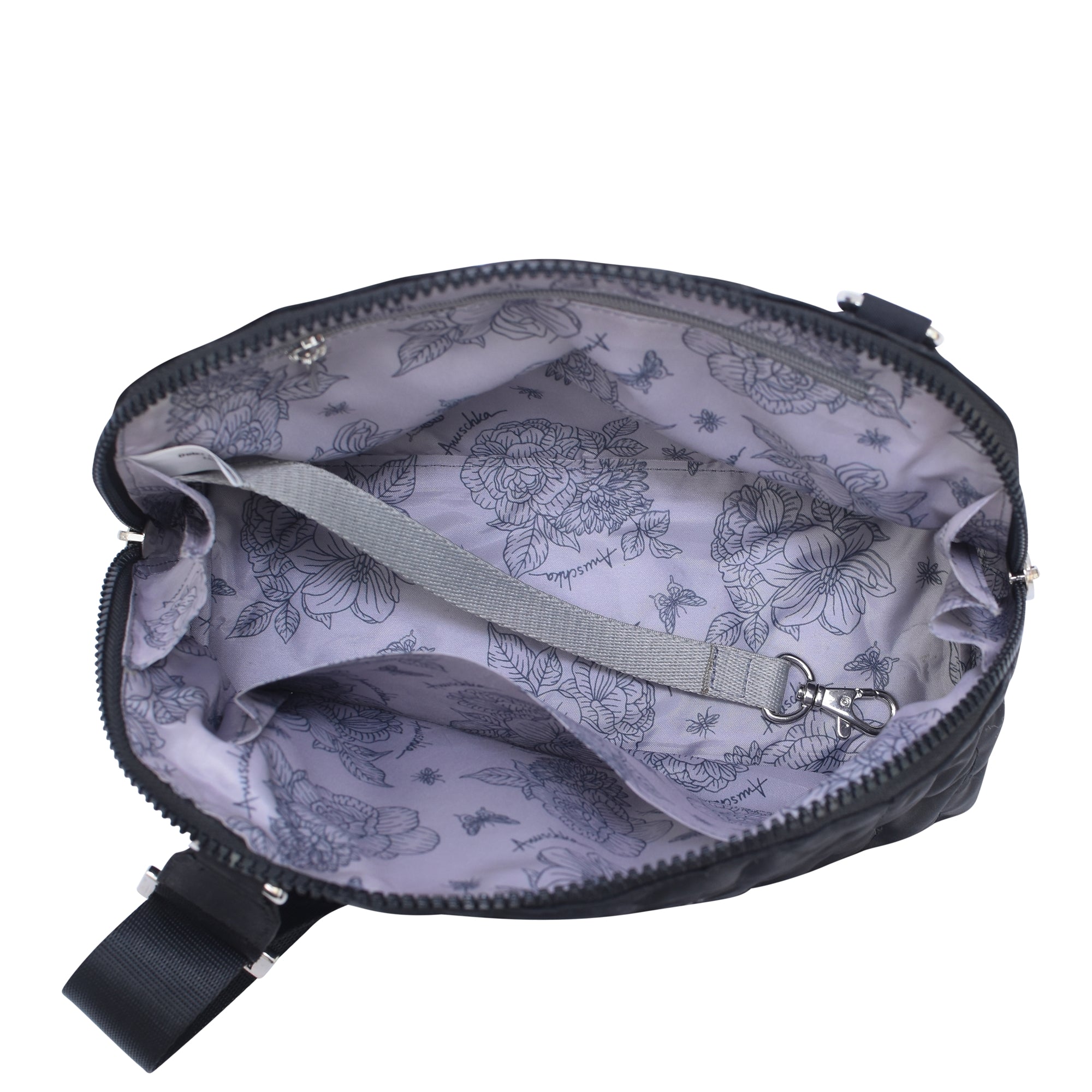 Wanderlust Quilted Fabric Dome Crossbody-16017