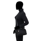 Wanderlust Quilted Fabric Dome Crossbody-16017