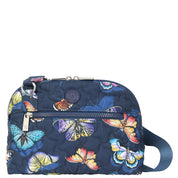 Wanderlust Quilted Fabric Dome Crossbody-16017