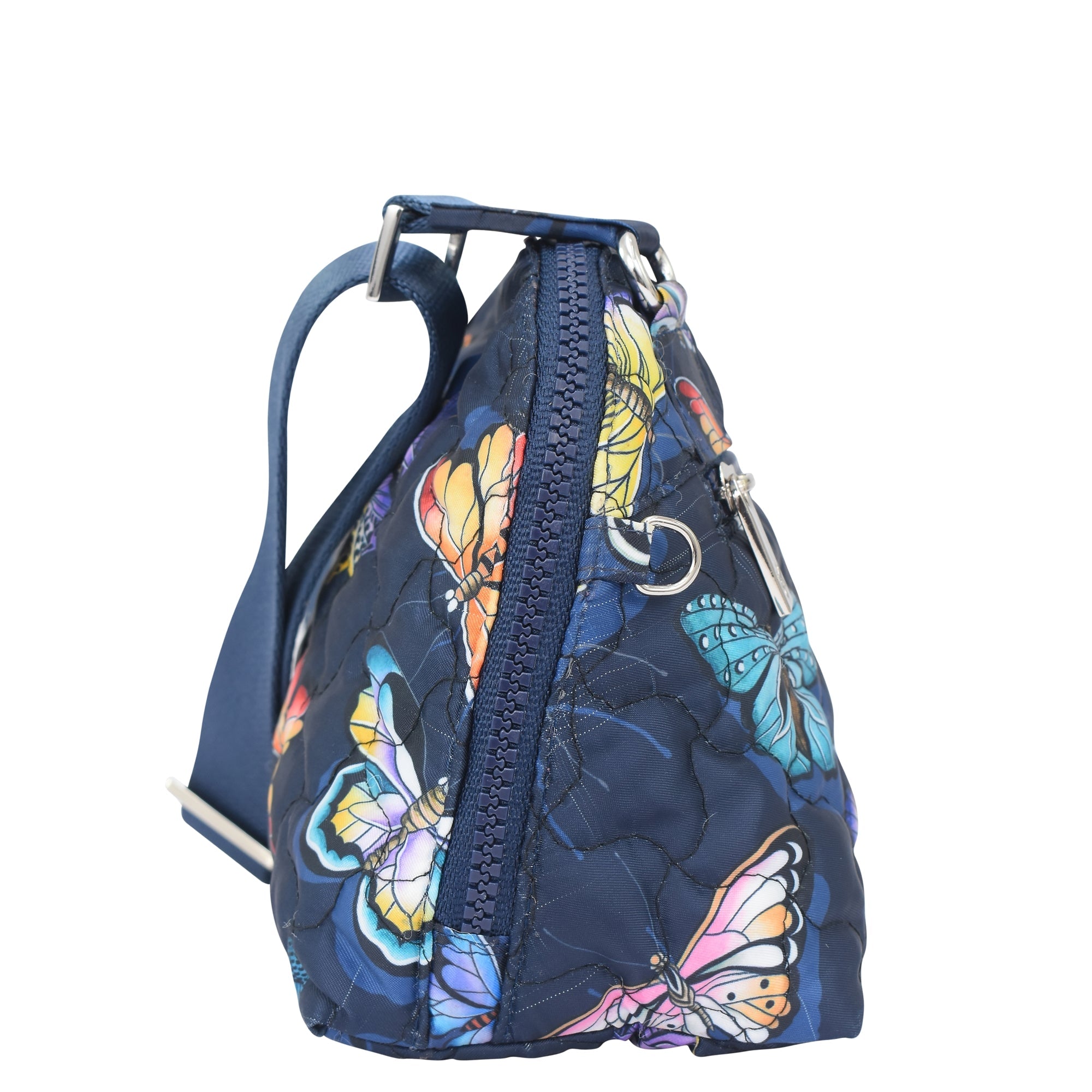 Wanderlust Quilted Fabric Dome Crossbody-16017