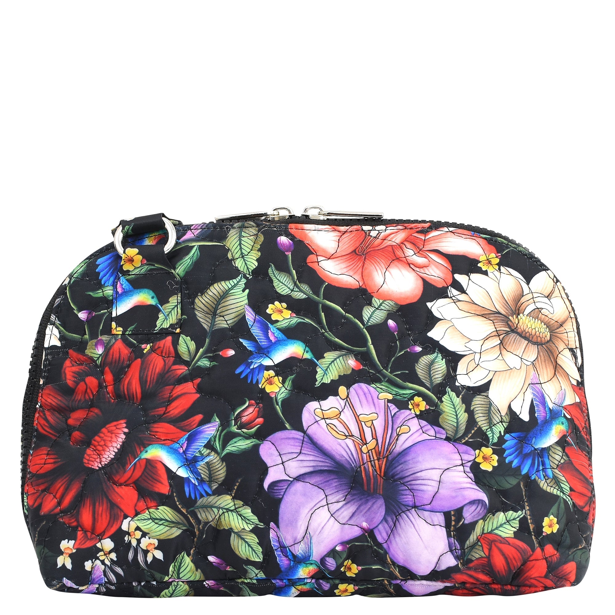 Wanderlust Quilted Fabric Dome Crossbody-16017