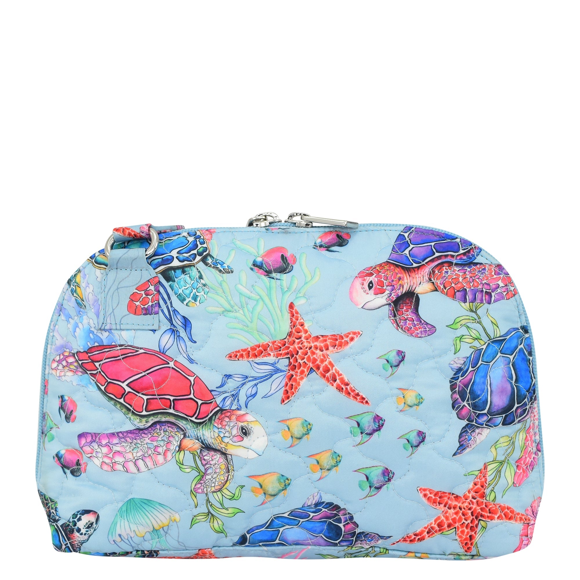 Wanderlust Quilted Fabric Dome Crossbody-16017