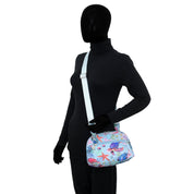 Wanderlust Quilted Fabric Dome Crossbody-16017