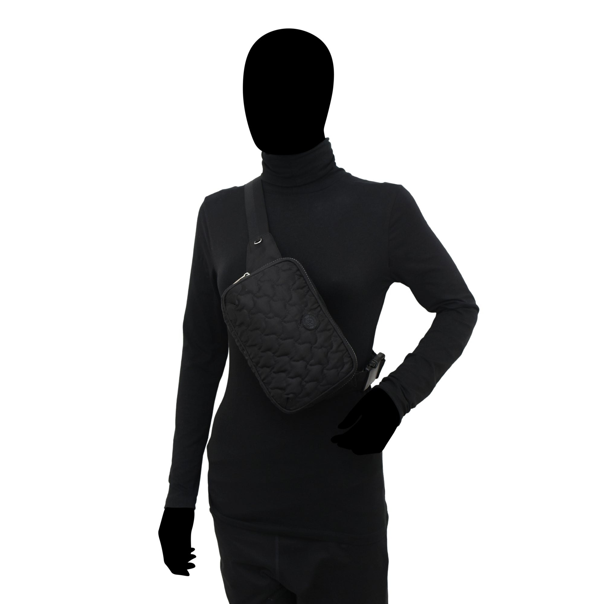 Wanderlust Quilted Fabric Fanny Pack-16018