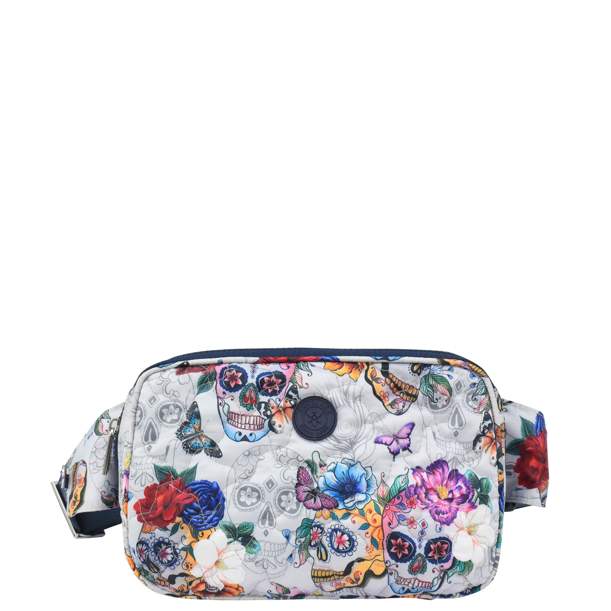 Wanderlust Quilted Fabric Fanny Pack-16018