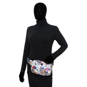 Wanderlust Quilted Fabric Fanny Pack-16018