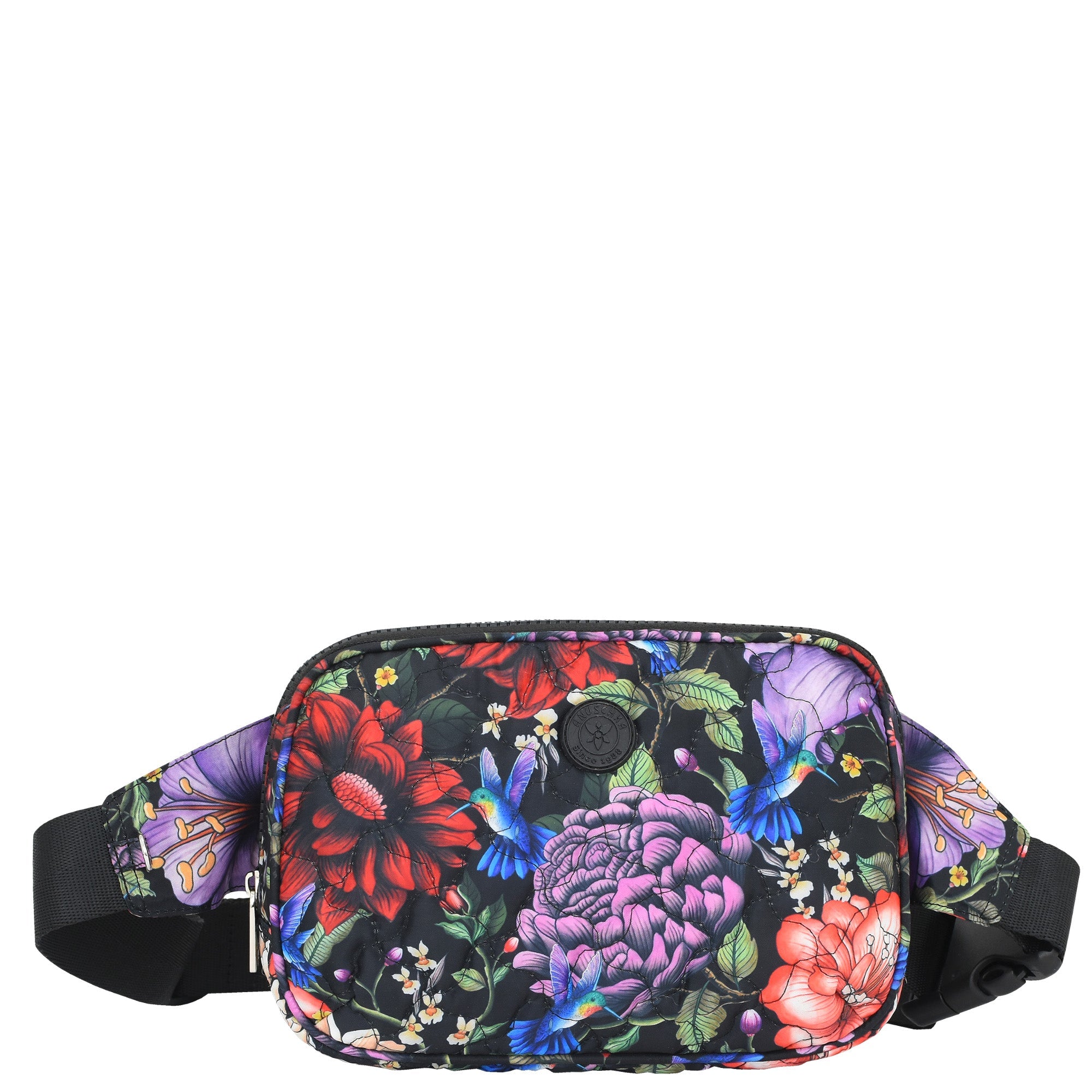 Wanderlust Quilted Fabric Fanny Pack-16018