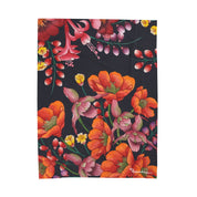 Moonlit Meadow Velveteen Plush Blanket