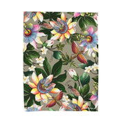 Floral Passion Velveteen Plush Blanket