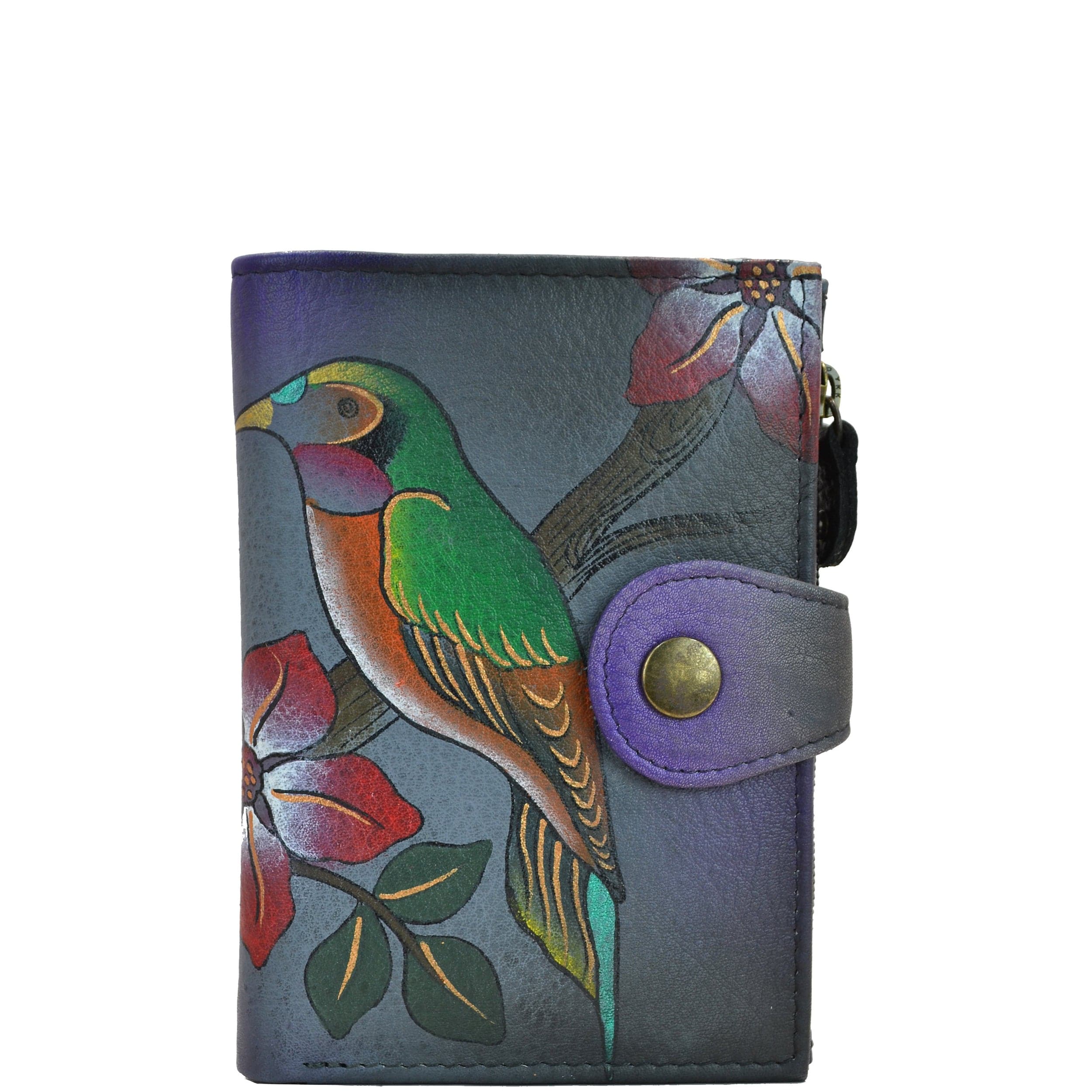 Bird on a Branch Grey Ladies Wallet - 1700