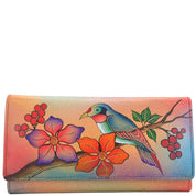 Bird on a Branch Checkbook Clutch Wallet - 1701