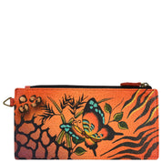Animal Butterfly Tangerine Organizer Wallet - 1713
