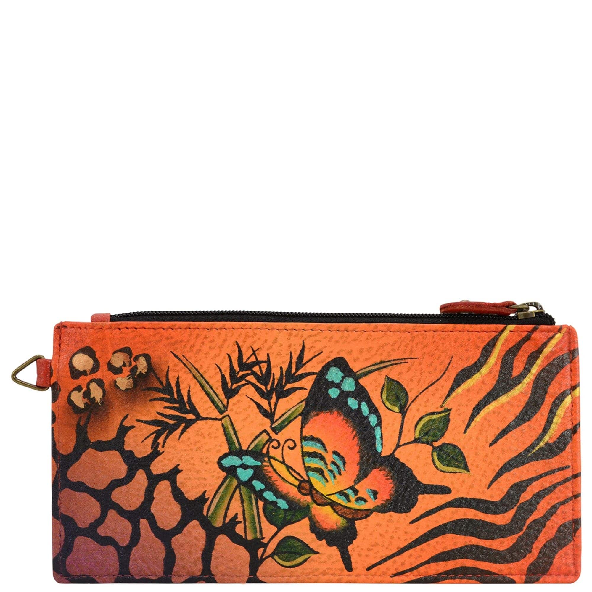 Animal Butterfly Tangerine Organizer Wallet - 1713