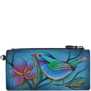 Lonesome Bird Denim Organizer Wallet - 1713
