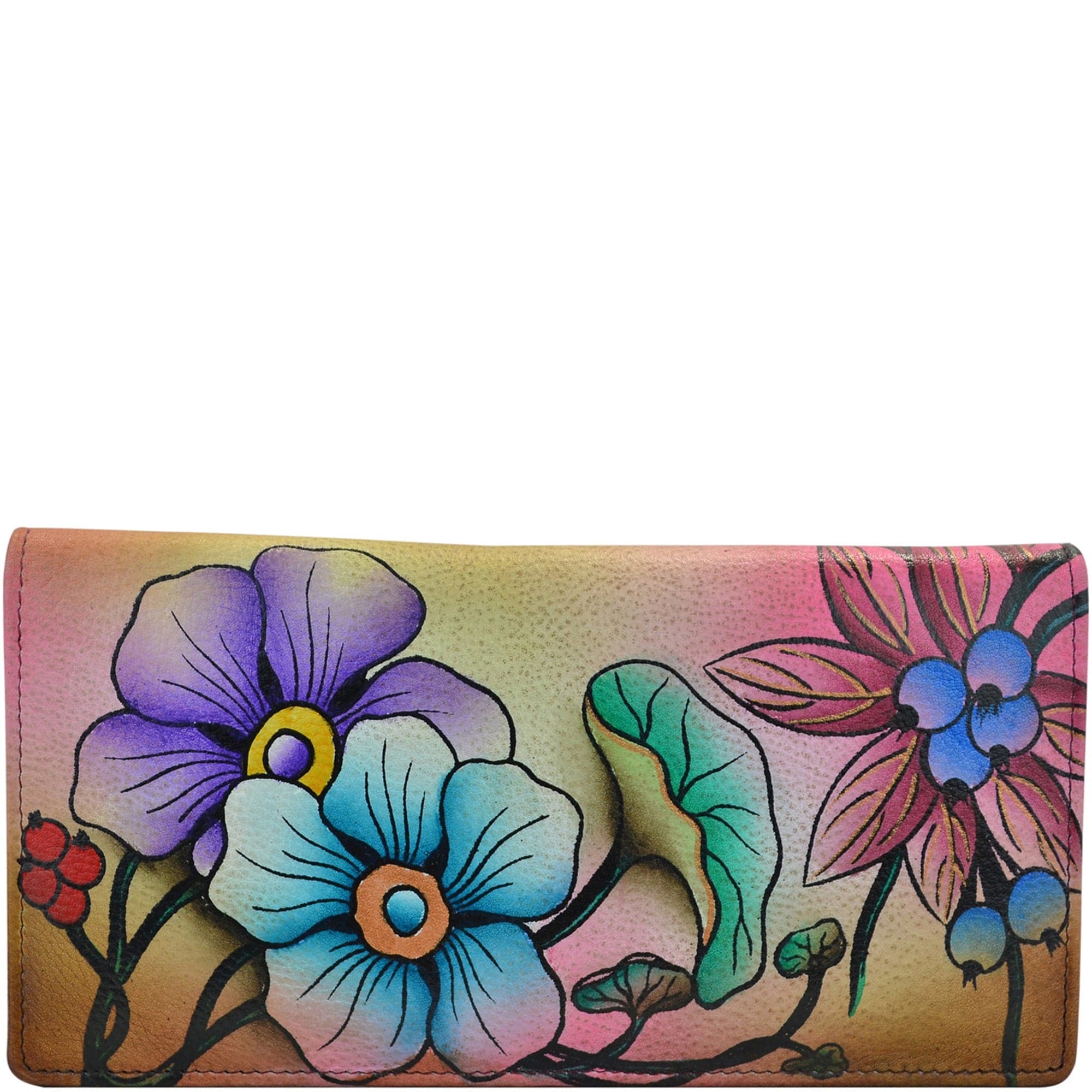 Floral Berries Clutch Wallet - 1714