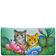 Two Cats Clutch Wallet - 1714