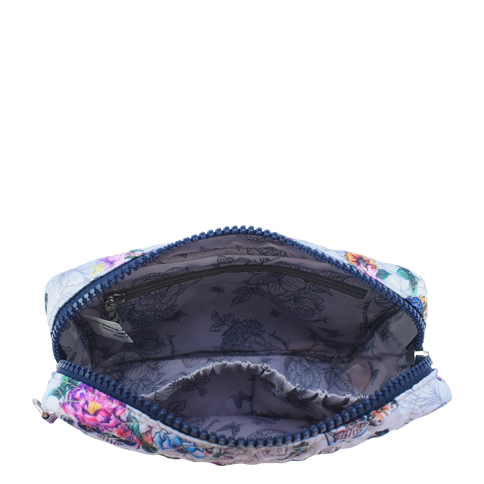 Wanderlust Quilted Fabric Organizer Pouch (Small)-18002
