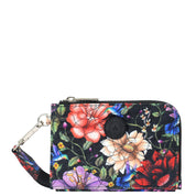 Wanderlust Quilted Fabric Double Zip Wristlet-18003