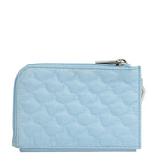 Wanderlust Quilted Fabric Double Zip Wristlet-18003