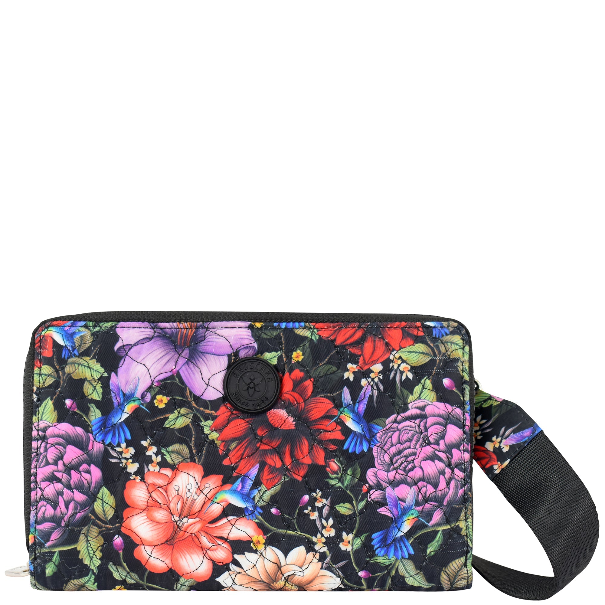 Wanderlust Quilted Fabric Organizer Crossbody-18004