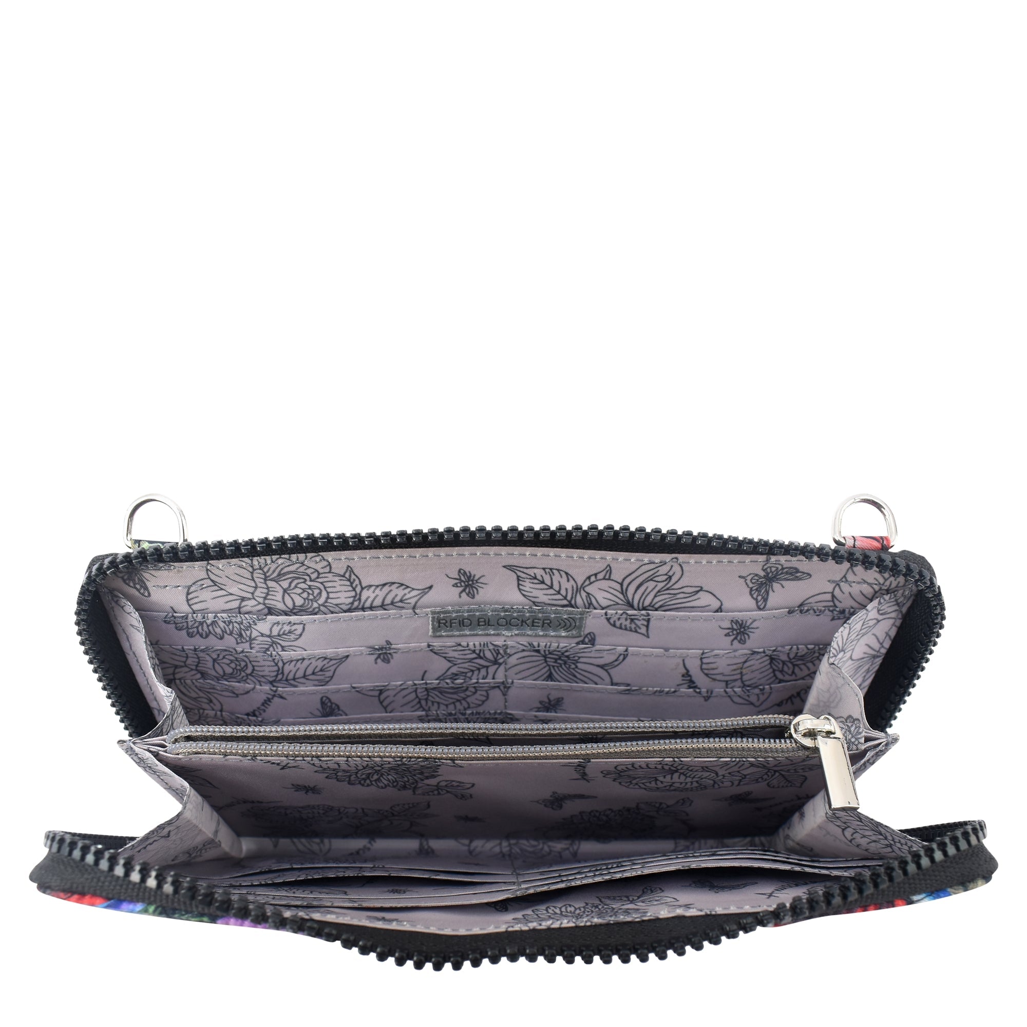 Wanderlust Quilted Fabric Organizer Crossbody-18004