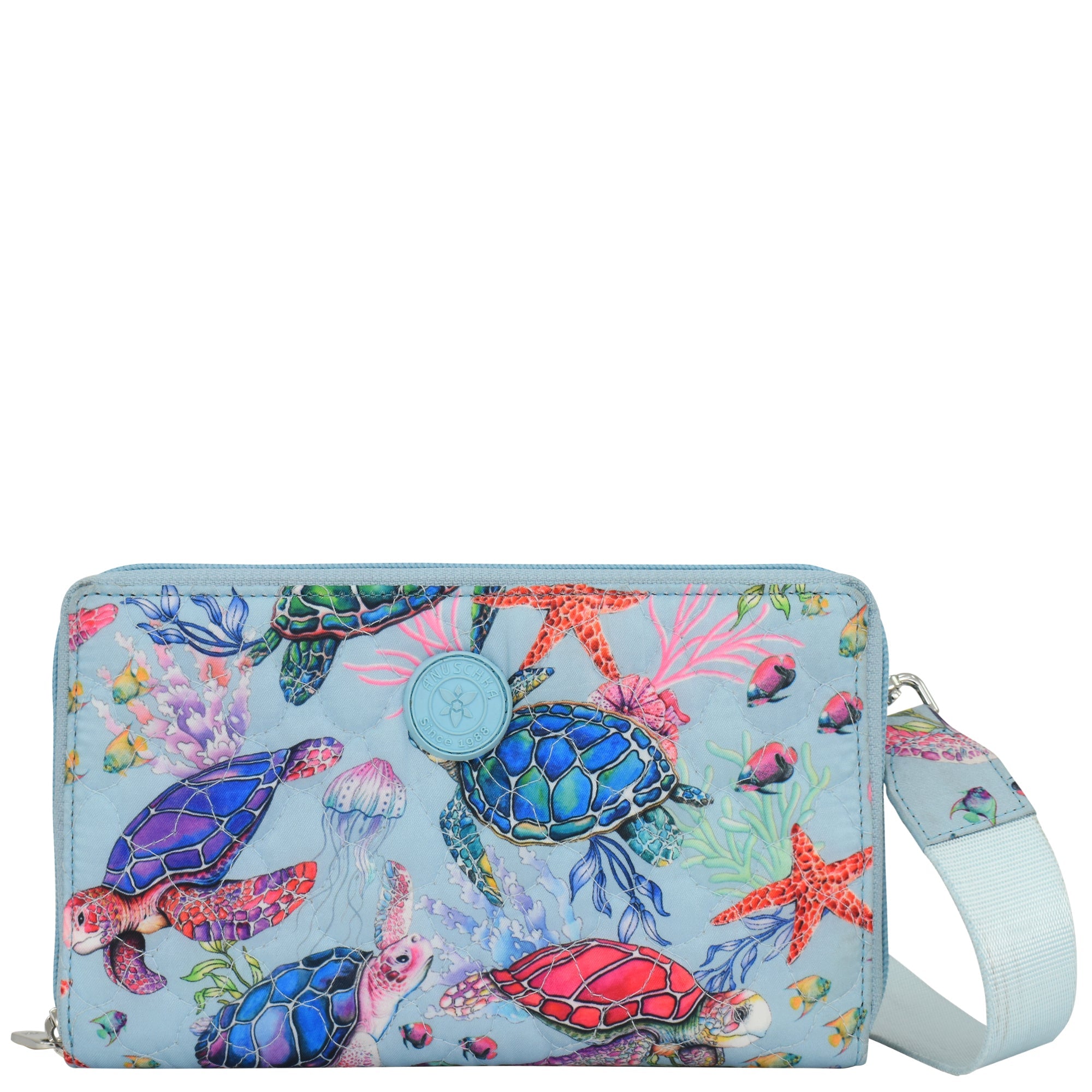 Wanderlust Quilted Fabric Organizer Crossbody-18004