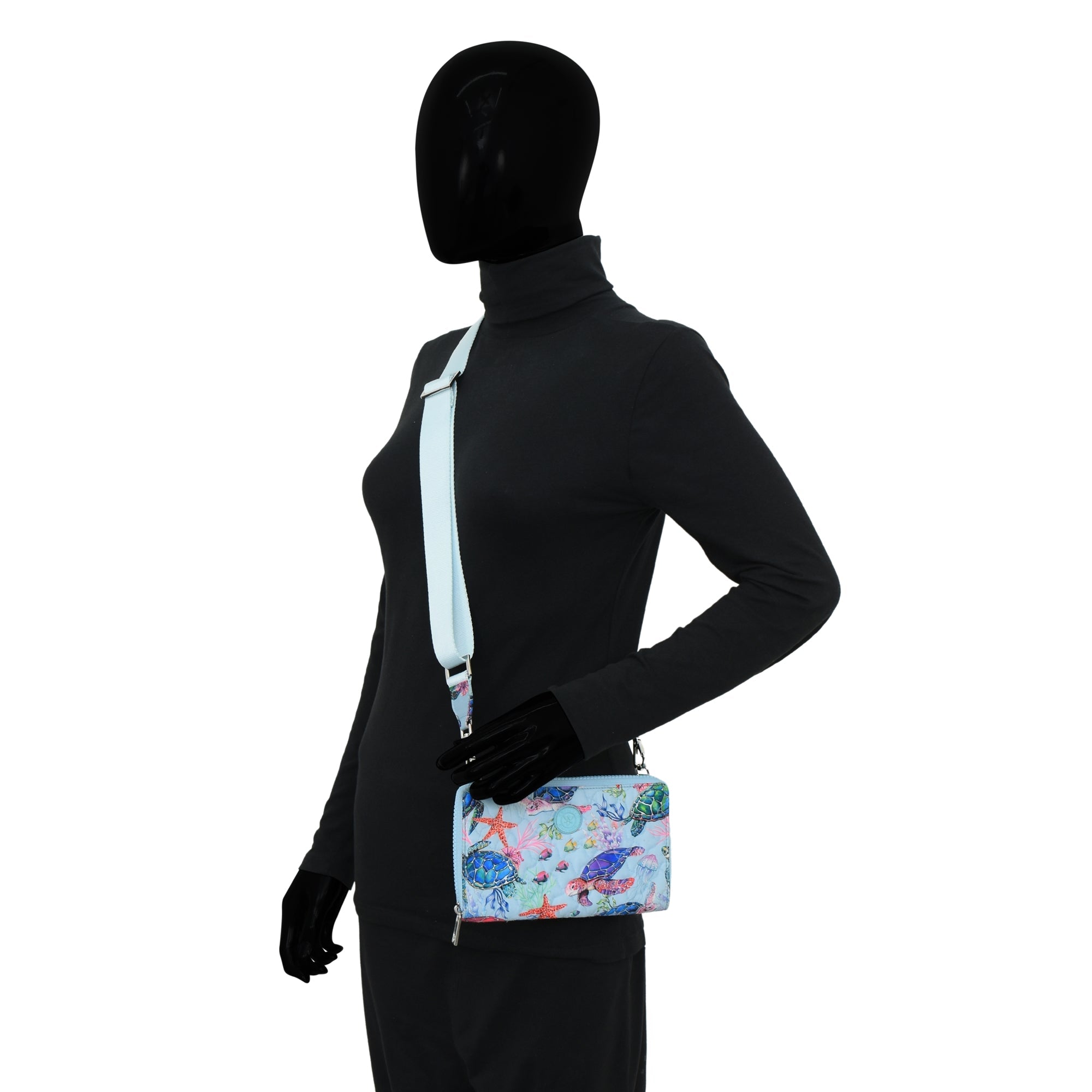 Wanderlust Quilted Fabric Organizer Crossbody-18004