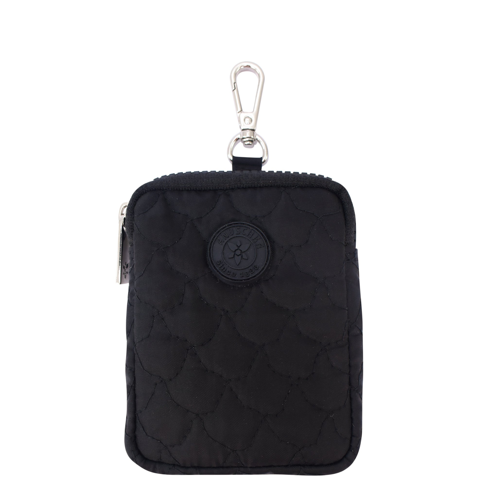 Wanderlust Quilted Fabric Mini Travel Pouch-18005