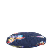 Wanderlust Quilted Fabric Mini Travel Pouch-18005