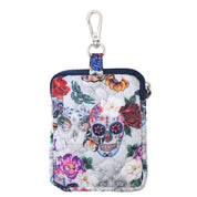 Wanderlust Quilted Fabric Mini Travel Pouch-18005