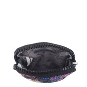 Wanderlust Quilted Fabric Mini Travel Pouch-18005