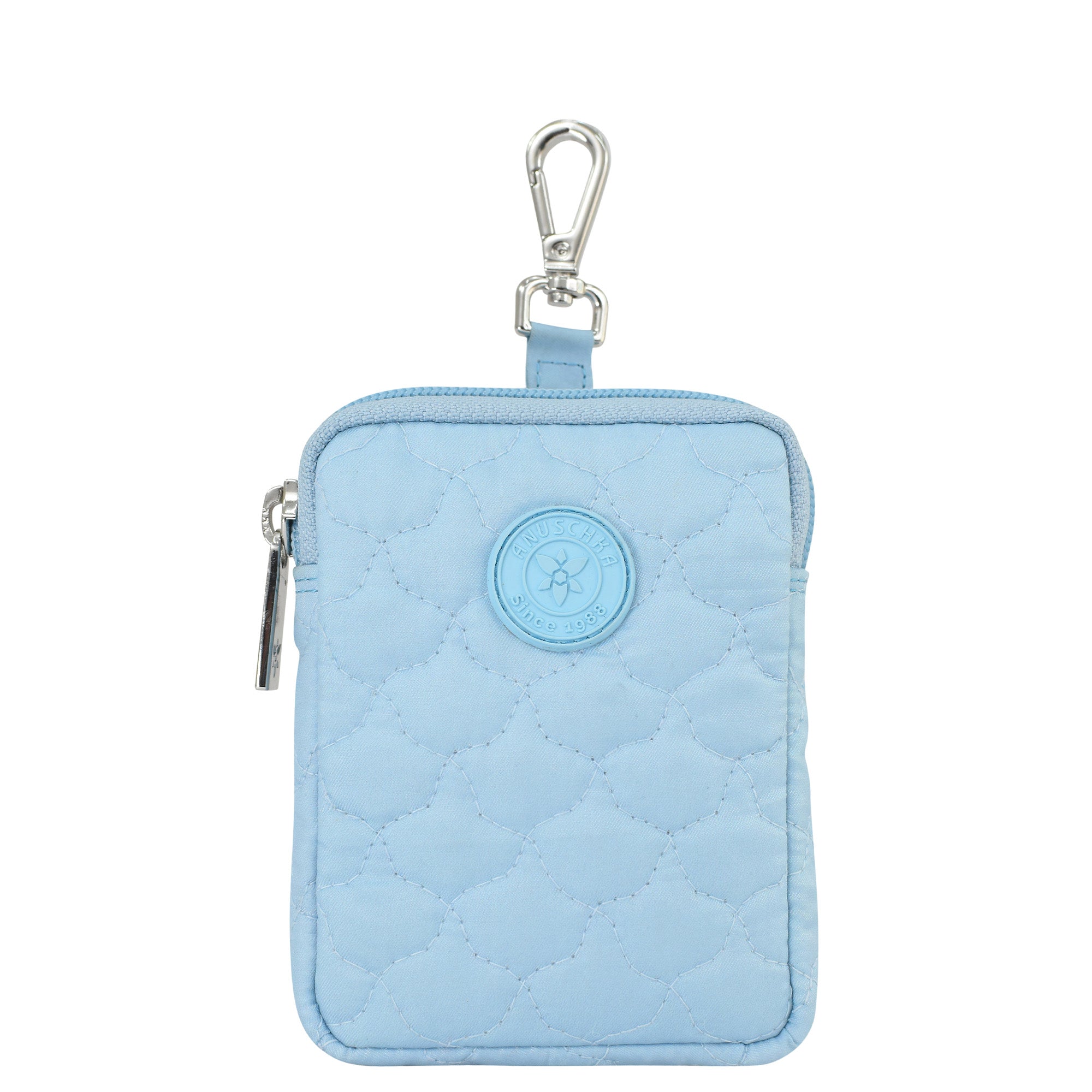 Wanderlust Quilted Fabric Mini Travel Pouch-18005