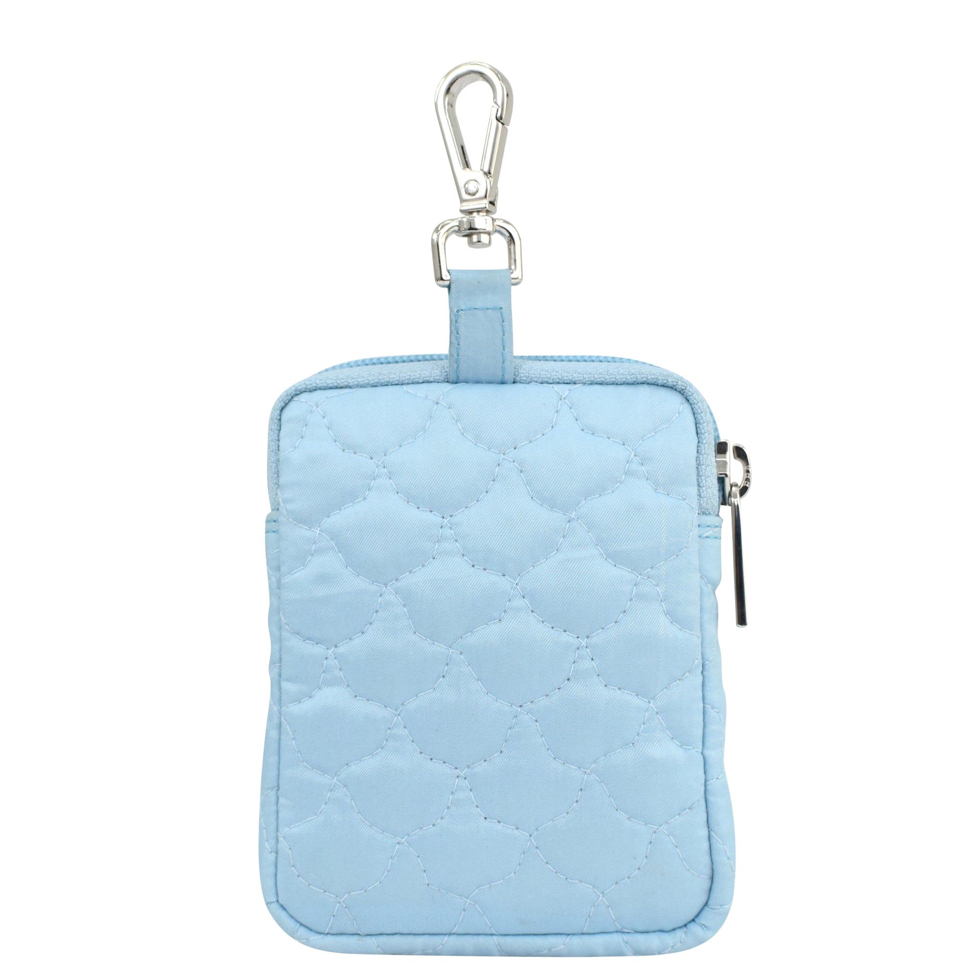 Wanderlust Quilted Fabric Mini Travel Pouch-18005