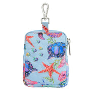 Wanderlust Quilted Fabric Mini Travel Pouch-18005