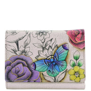 Floral Paradise Ladies Three Fold Wallet - 1850