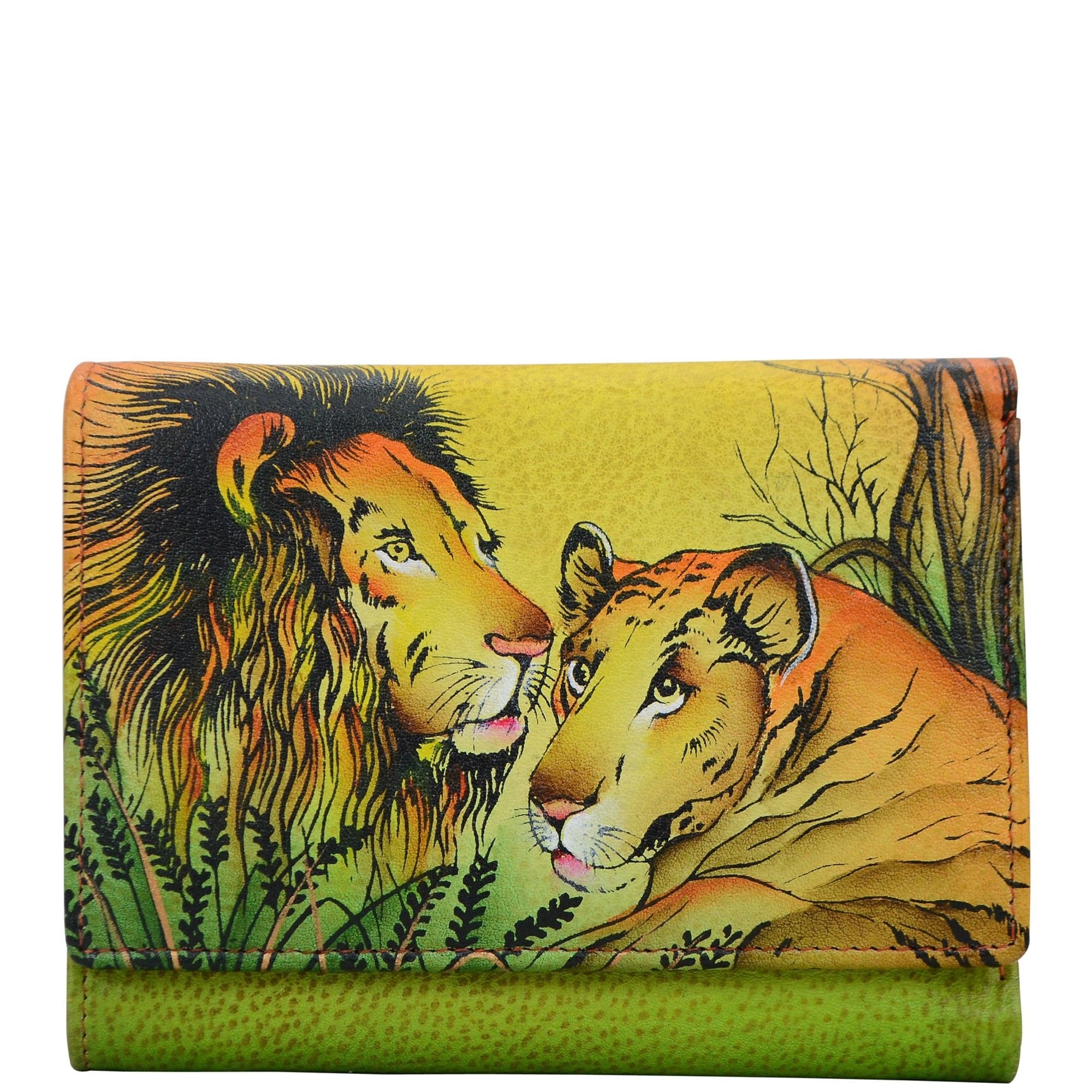 Lion In Love Ladies Three Fold Wallet - 1850