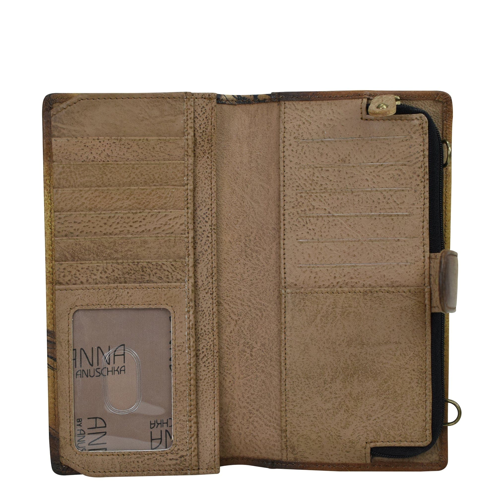 Bi-Fold Wallet With Strap - 1856